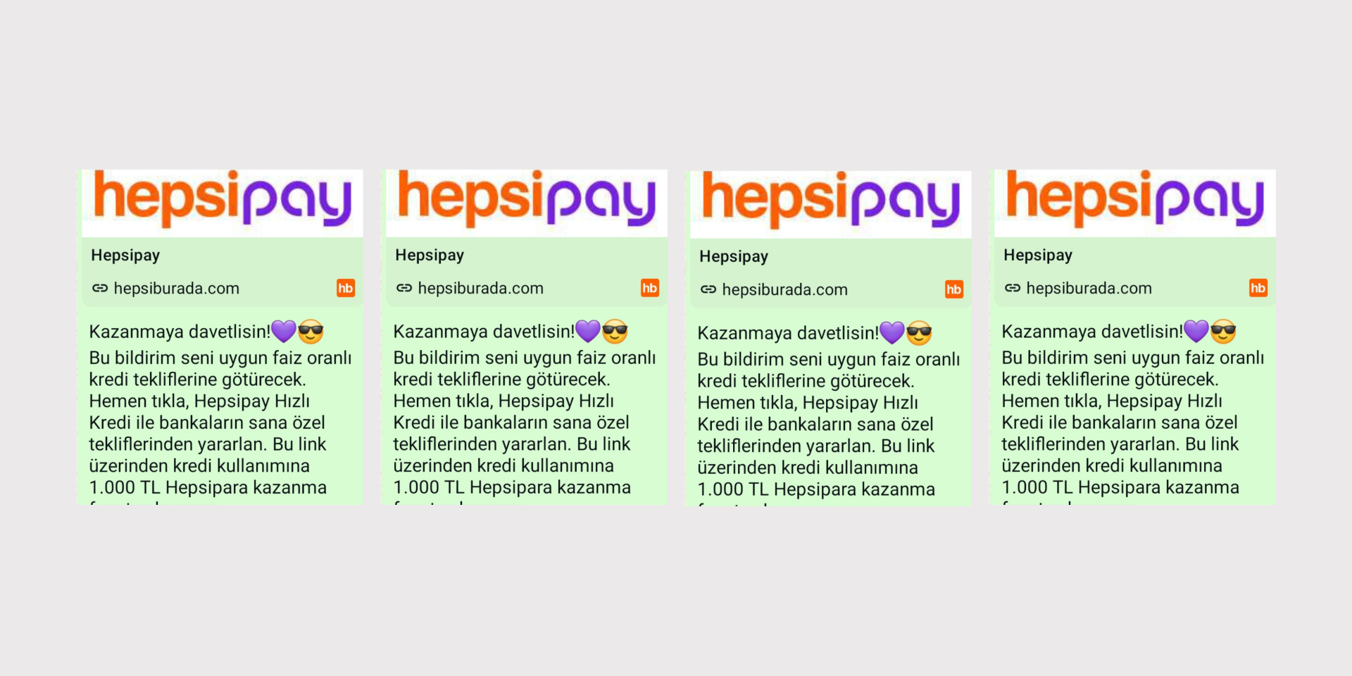 hepsipay'la kredini bul...